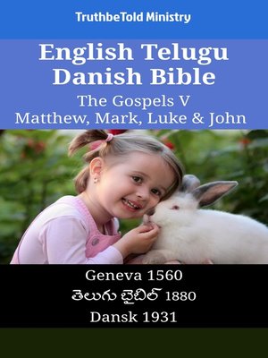 cover image of English Telugu Danish Bible--The Gospels V--Matthew, Mark, Luke & John